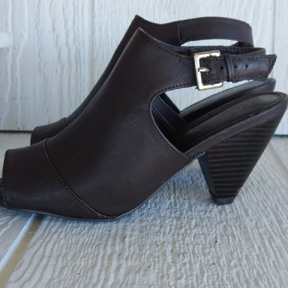 Cato Women's Brown Open-Toe Sandals Size 7.5 - Picture 8 of 8